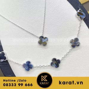 VCA necklaces and bracelets white gold