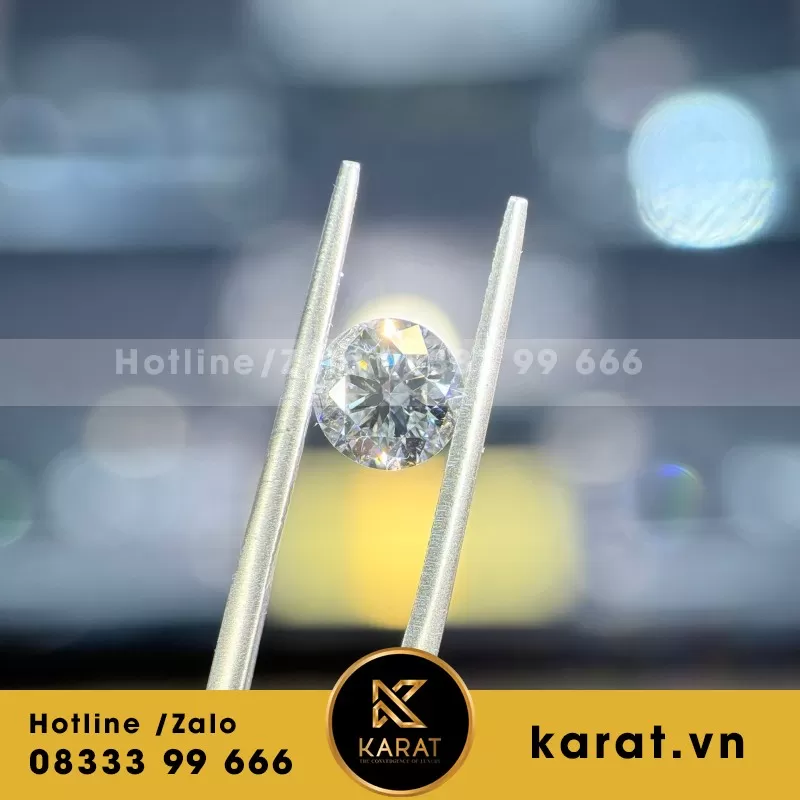 Viên Kim Cương Nuôi Cấy 7.2Mm-1.5Carat-H&Amp;A