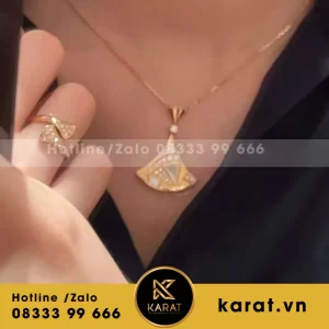 Vòng cổ BVL serpenti rose gold 18k