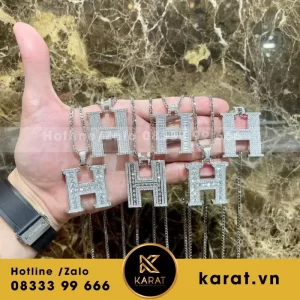 Vòng Cổ Nam Vàng Trắng