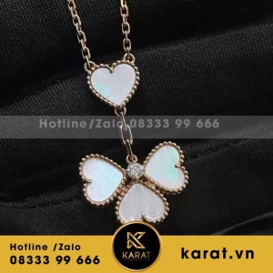 Vòng Cổ Thiết Kế Vàng 18K Kim Cương Thiên Nhiên