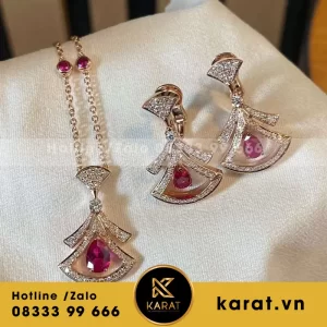 Vòng cổ và bông tai BVL