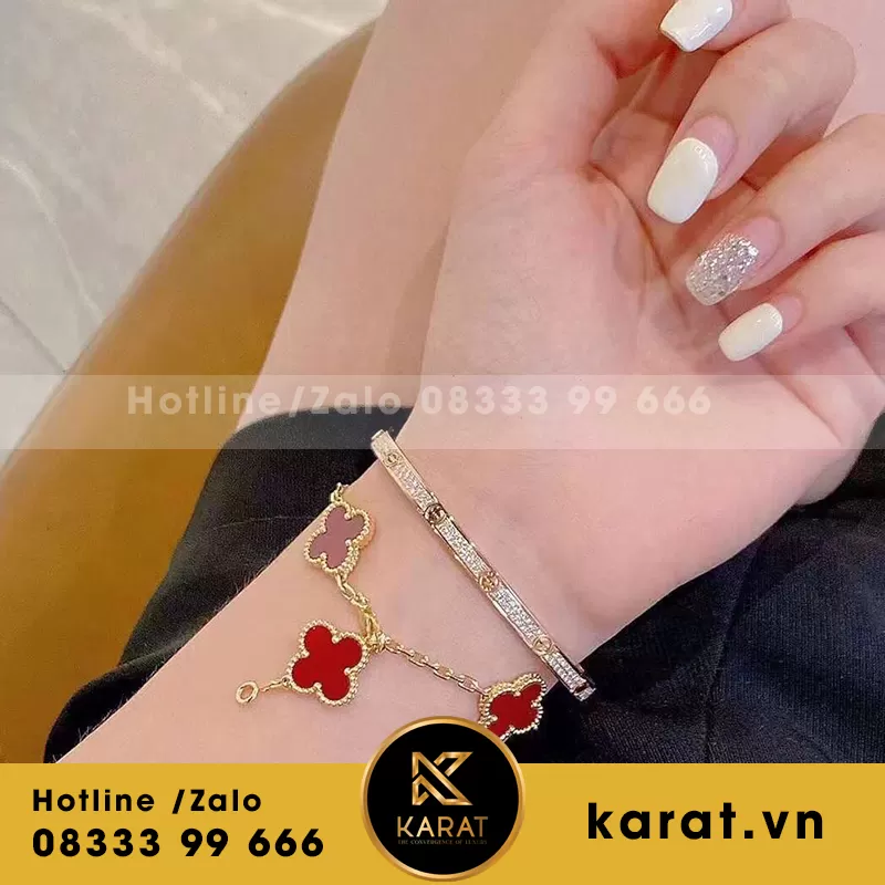 Vòng tay cartier và VCA nhập khẩu