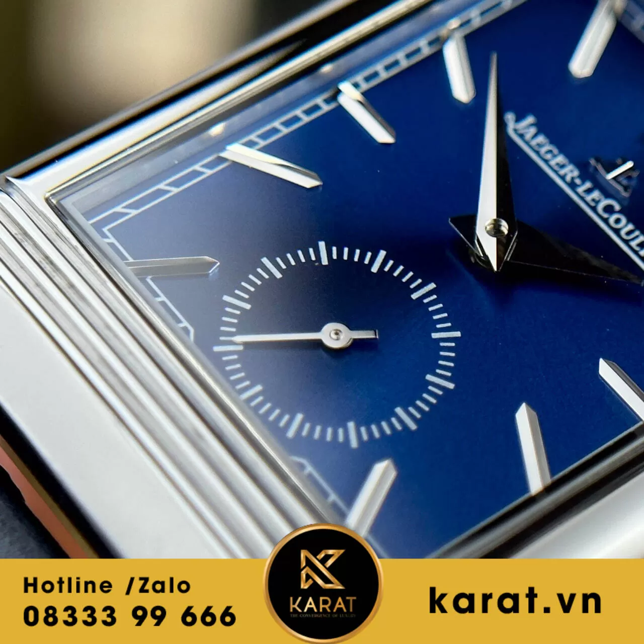 Đồng hồ Jaeger LeCoultre Master Reverso Tribute Monoface Small Seconds fake 1:1 - Ảnh 19