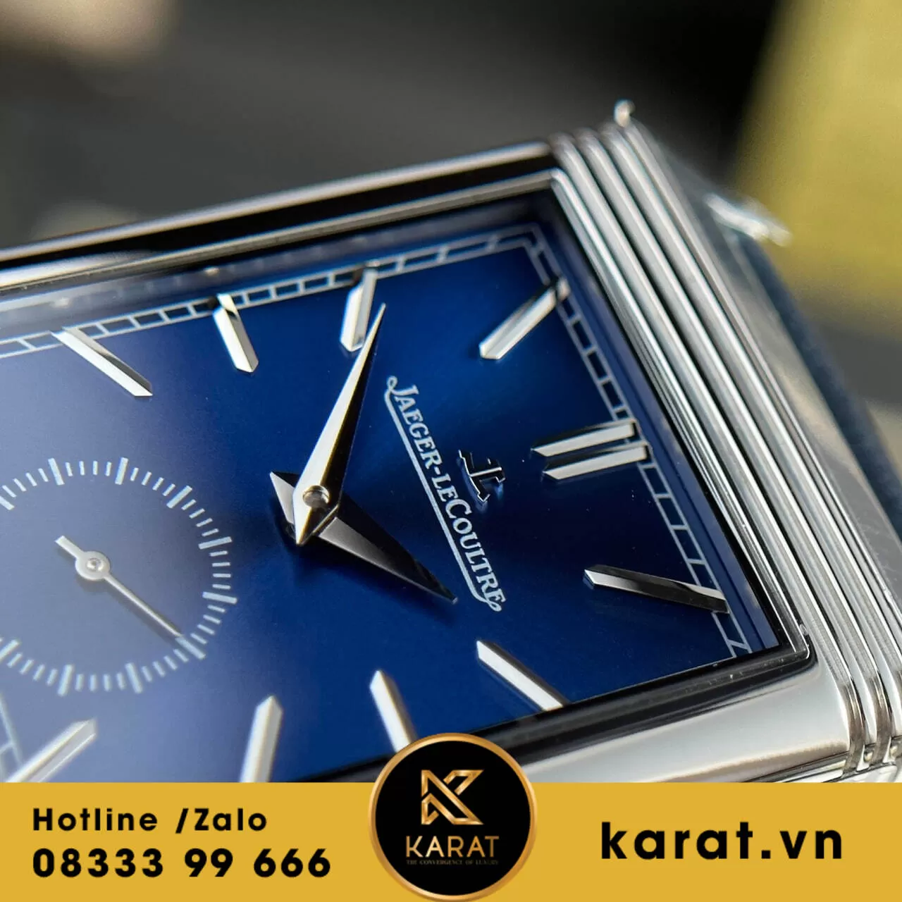 Đồng hồ Jaeger LeCoultre Master Reverso Tribute Monoface Small Seconds fake 1:1 - Ảnh 18