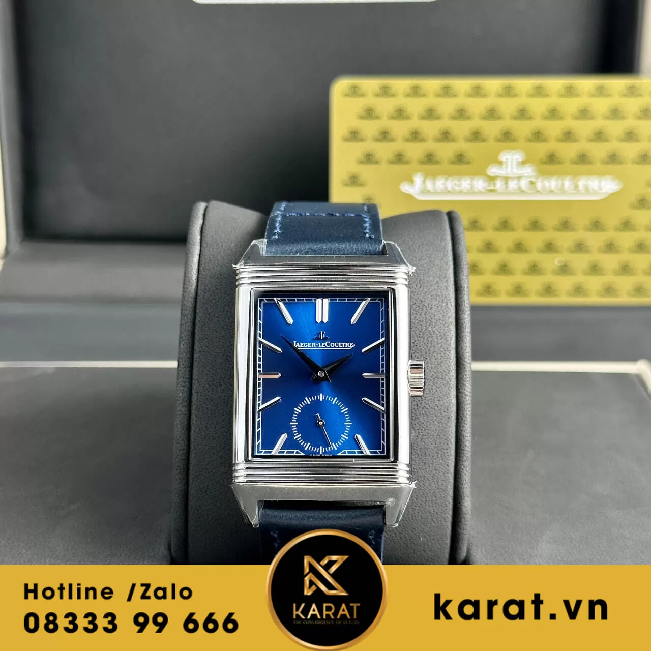 Đồng hồ Jaeger LeCoultre Master Reverso Tribute Monoface Small Seconds fake 1:1 - Ảnh 17