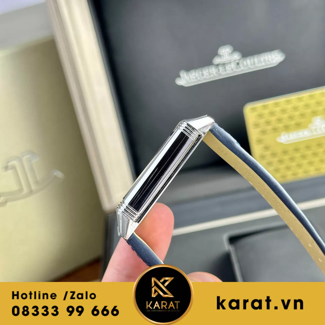 Đồng hồ Jaeger LeCoultre Master Reverso Tribute Monoface Small Seconds fake 1:1 - Ảnh 8