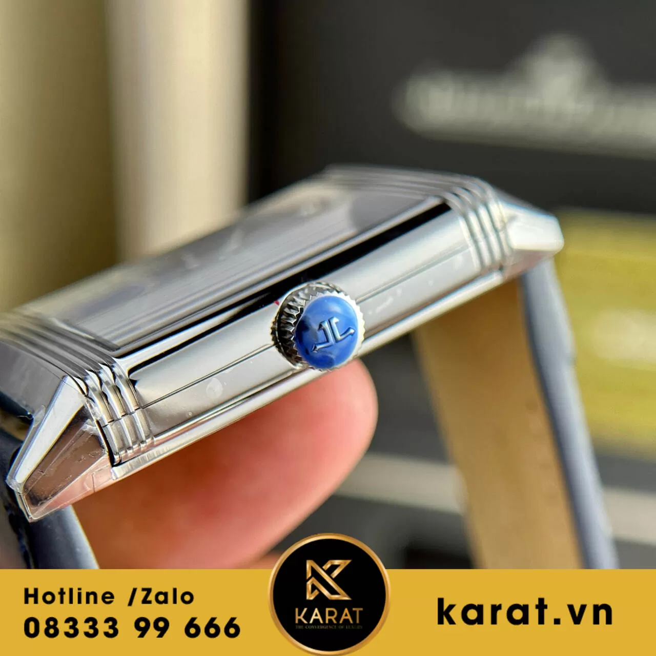 Đồng hồ Jaeger LeCoultre Master Reverso Tribute Monoface Small Seconds fake 1:1 - Ảnh 4