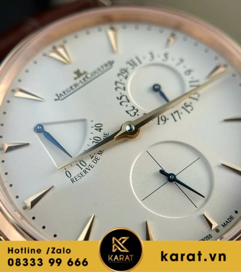 Đồng hồ Jaeger LeCoultre Master Ultra Thin Power Reserve Replica - Ảnh 9