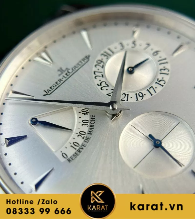 Đồng hồ Jaeger LeCoultre Master Ultra Thin Power Reserve fake - Ảnh 8