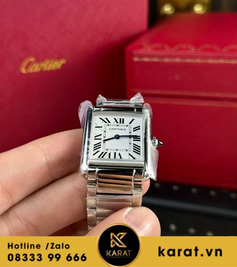 Đồng hồ Cartier Tank Must Large - Ảnh 16