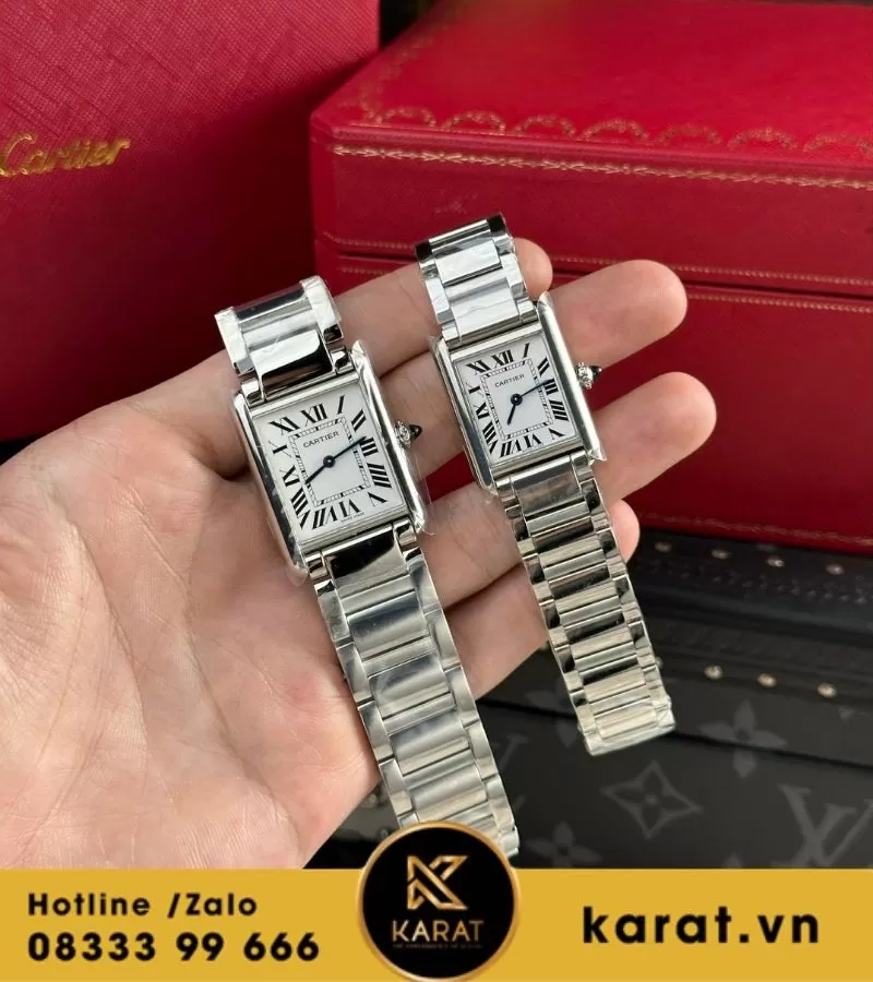 Đồng hồ Cartier Tank Must Large - Ảnh 15