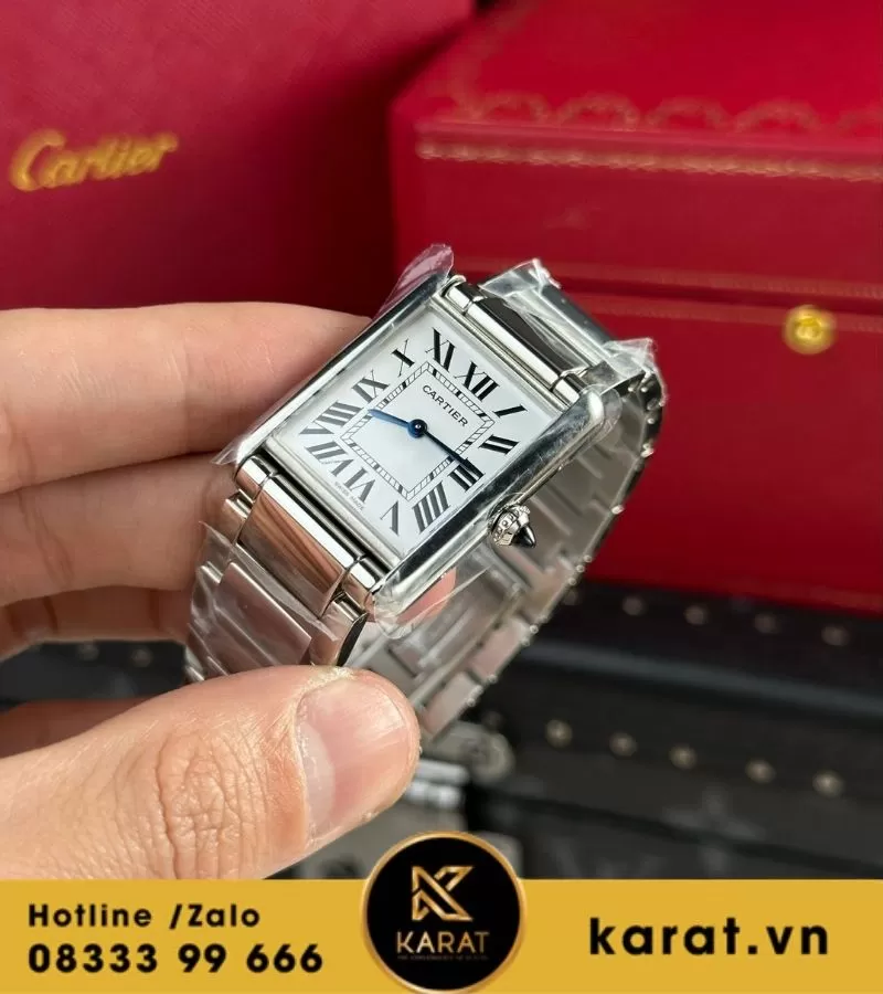Đồng hồ Cartier Tank Must Large - Ảnh 13