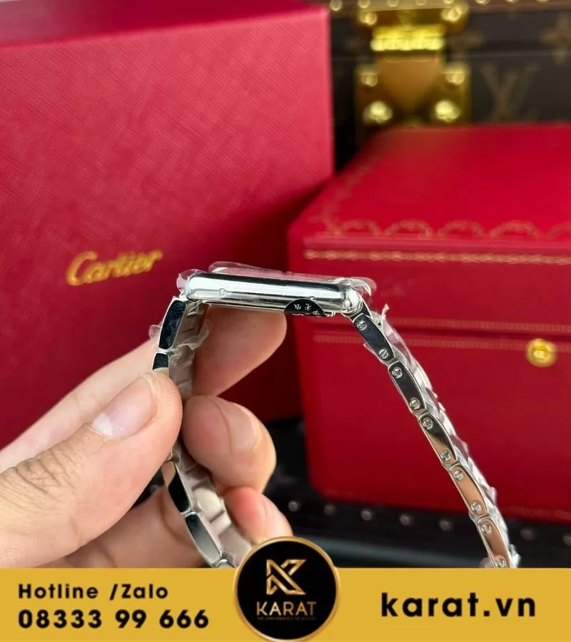 Đồng hồ Cartier Tank Must Large - Ảnh 11