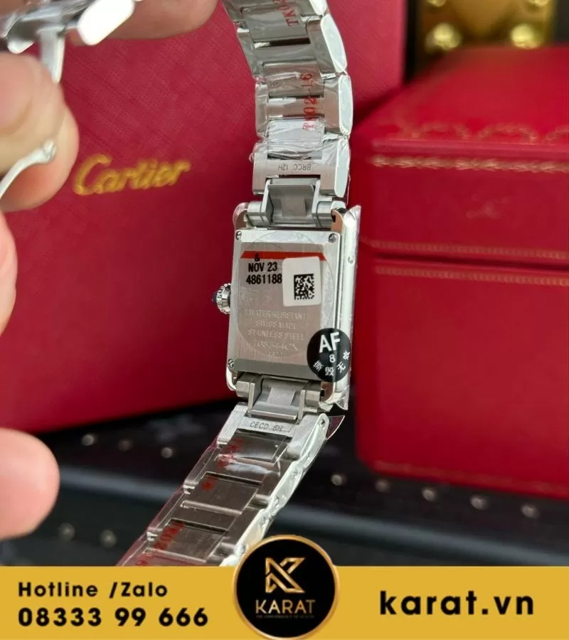 Đồng hồ Cartier Tank Must Small Size - Ảnh 9