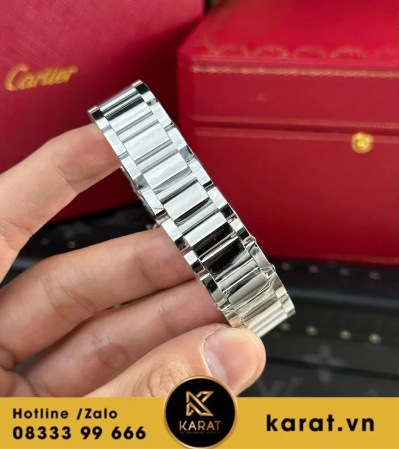Đồng hồ Cartier Tank Must Small Size - Ảnh 7