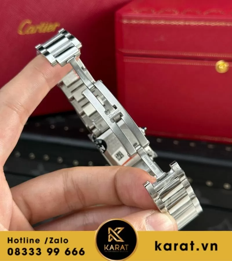 Đồng hồ Cartier Tank Must Small Size - Ảnh 6
