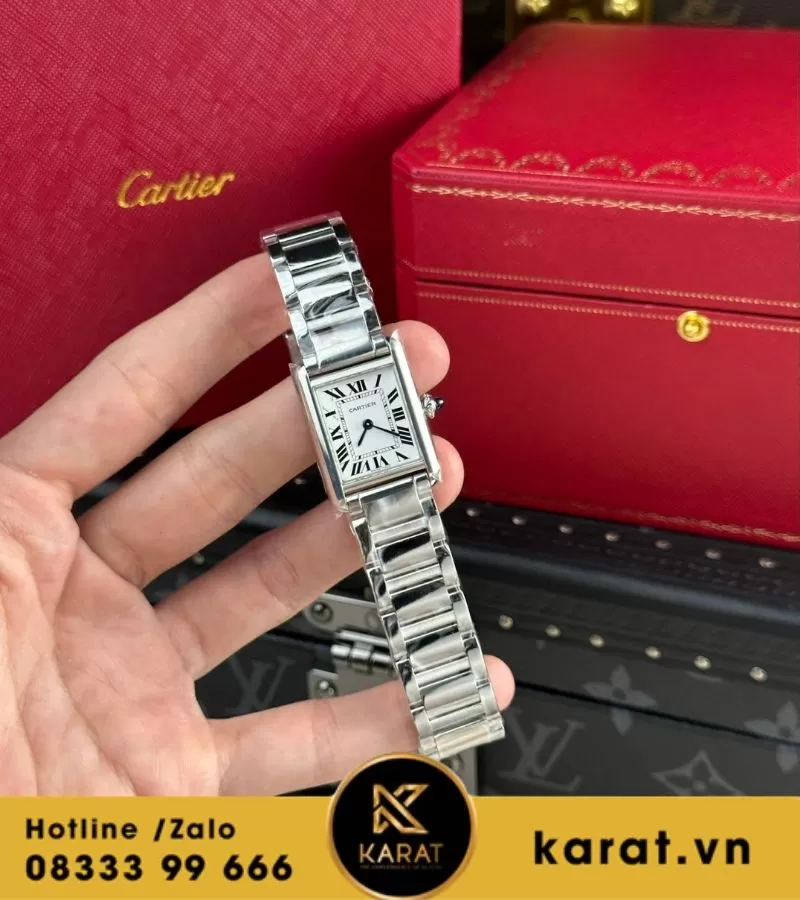 Đồng hồ Cartier Tank Must Small Size - Ảnh 5