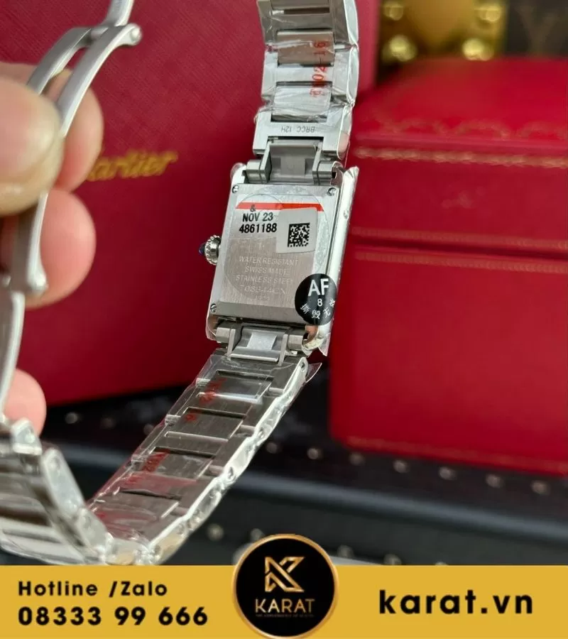 Đồng hồ Cartier Tank Must Small Size - Ảnh 4