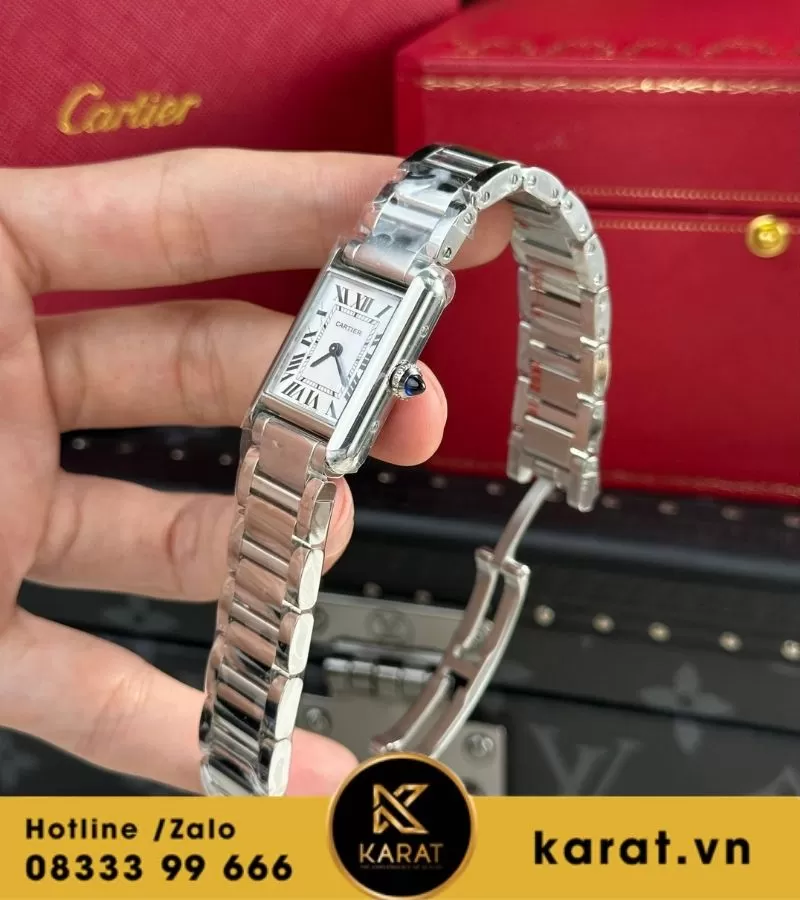 Đồng hồ Cartier Tank Must Small Size - Ảnh 3