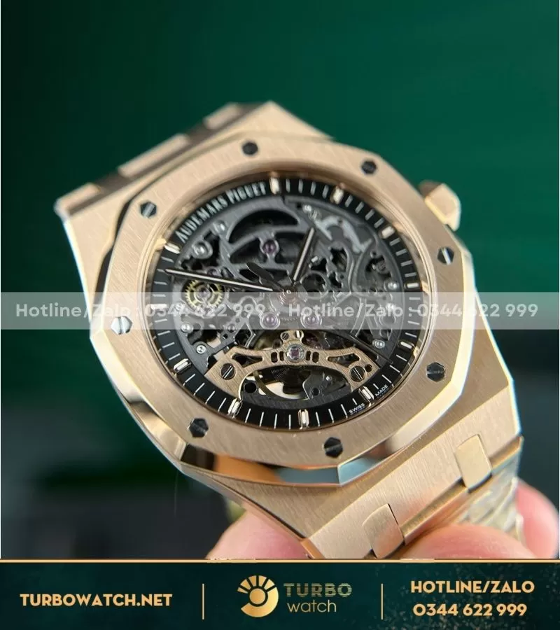 Đồng hồ Audemars Piguet Royal Oak 15407 Skeleton Dial - Ảnh 23
