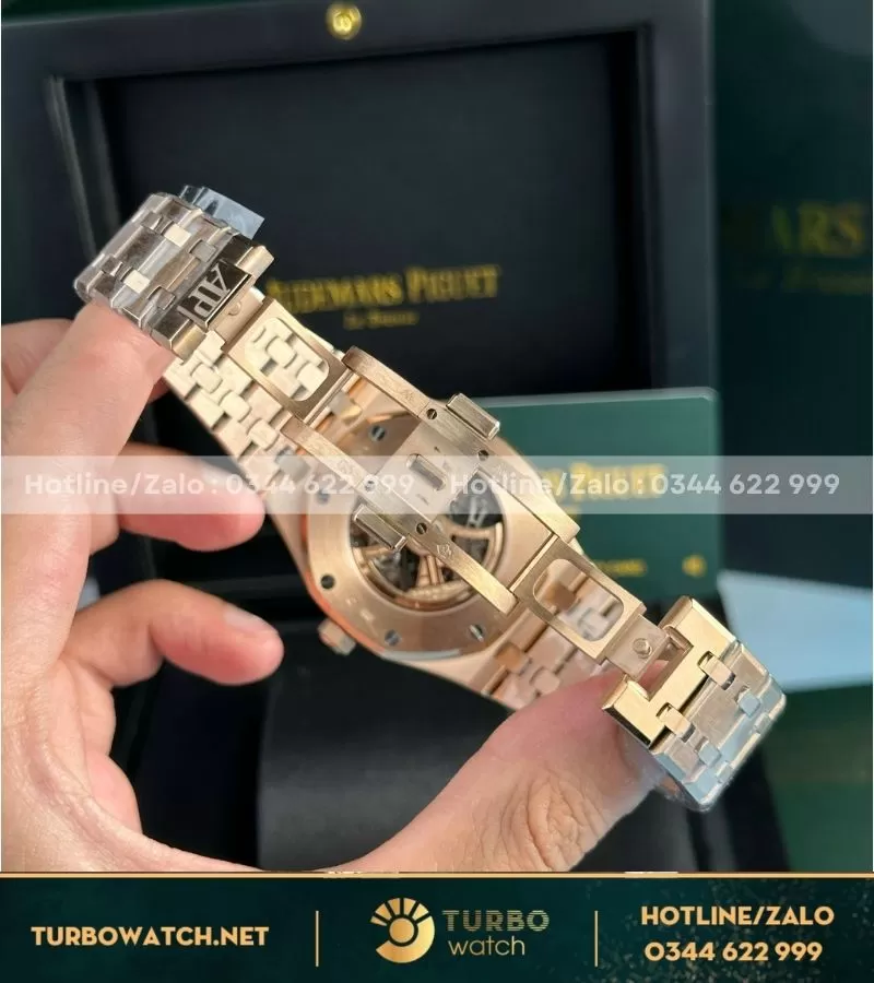 Đồng hồ Audemars Piguet Royal Oak 15407 Skeleton Dial - Ảnh 22