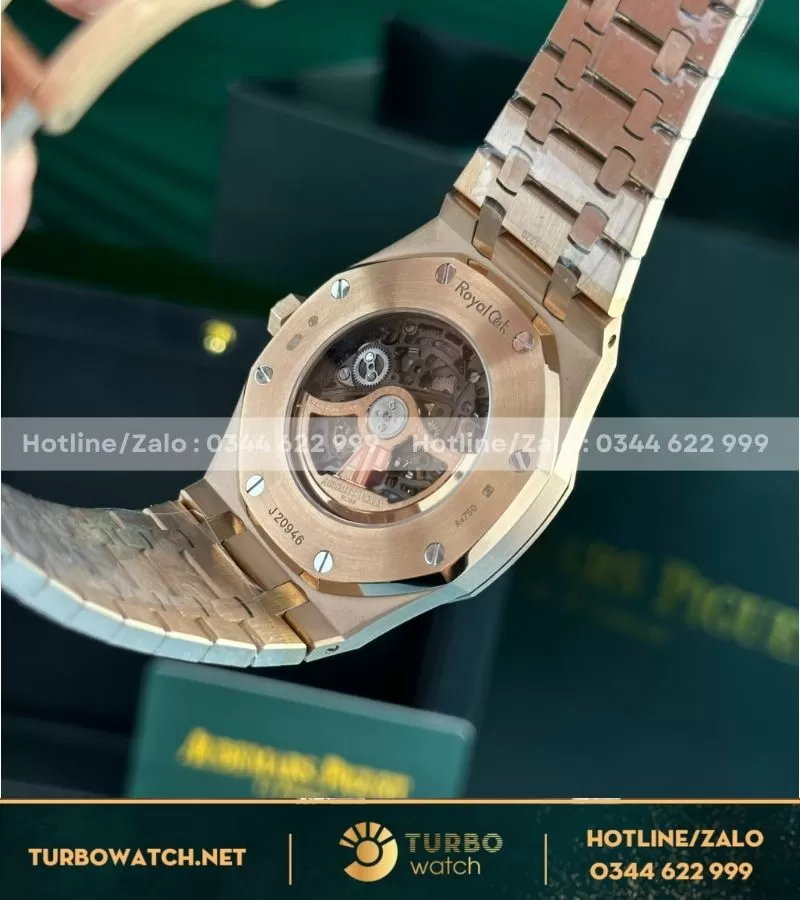 Đồng hồ Audemars Piguet Royal Oak 15407 Skeleton Dial - Ảnh 15