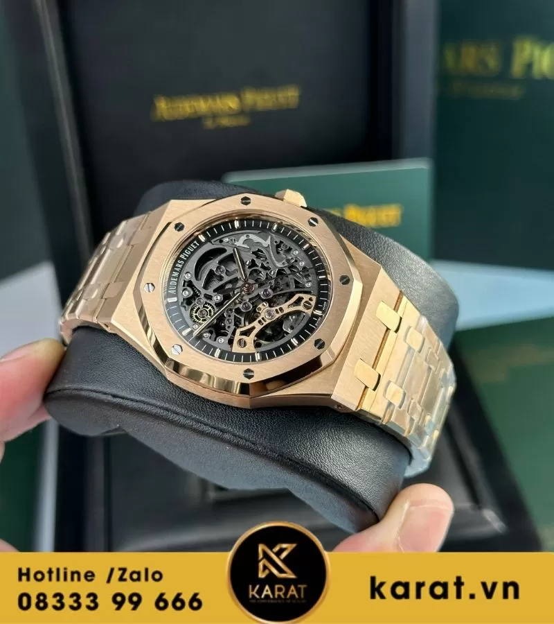 Đồng hồ Audemars Piguet Royal Oak 15407 Skeleton Dial - Ảnh 13
