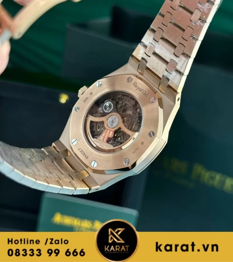Đồng hồ Audemars Piguet Royal Oak 15407 Skeleton Dial - Ảnh 4