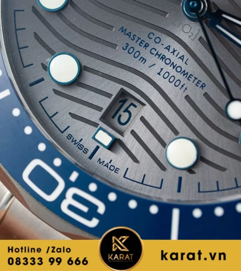 Omega Seamaster Diver 300m 42mm vs factory - Ảnh 4