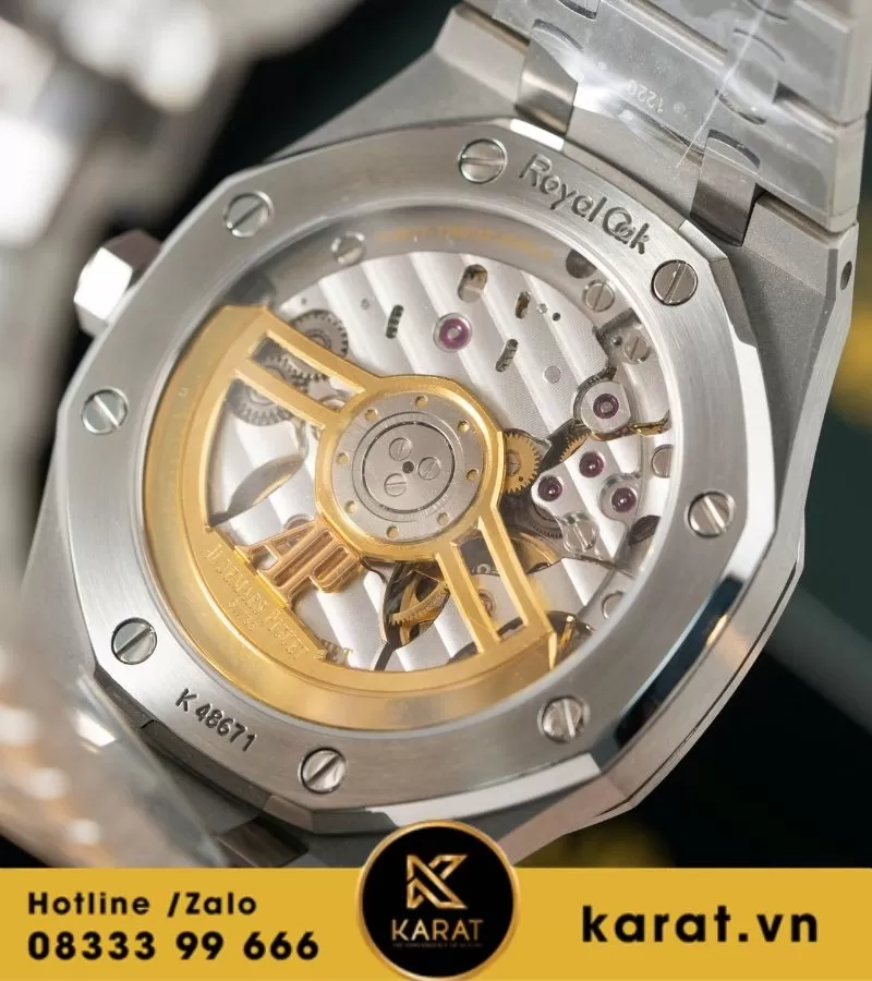 Audemars Piguet 15500 mặt số xám size 41mm replica - Ảnh 10