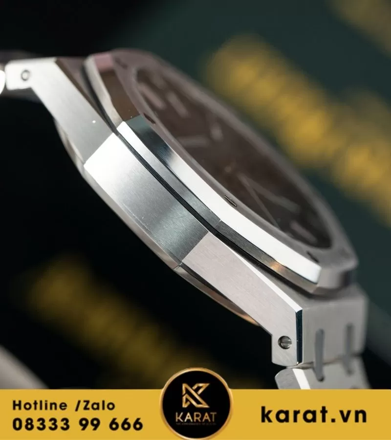 Audemars Piguet 15500 mặt số xám size 41mm replica - Ảnh 9