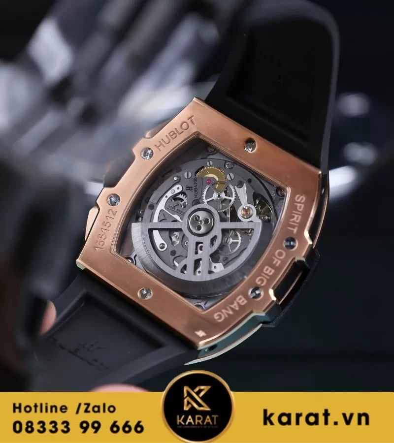 Đồng hồ Hublot Spirit Of Big Bang King Gold 42mm black dial - Ảnh 7