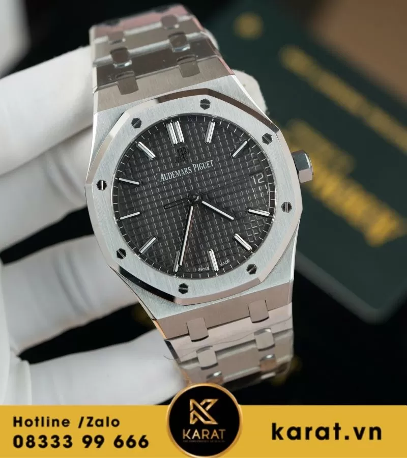 Audemars Piguet 15500 mặt số xám size 41mm replica