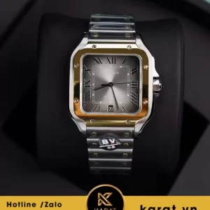 Đồng hồ Cartier de Santos BV Factory new Colour 2024 CRW2SA0030 replica