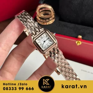 Đồng hồ cartier Panthere de Cartier Rose gold replica