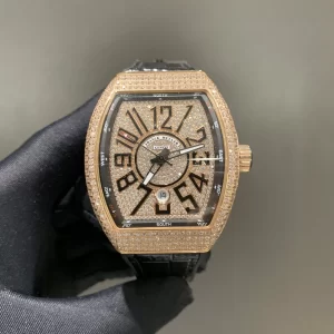 Đồng Hồ Frank Muller Super Fake V45 Vàng Hồng