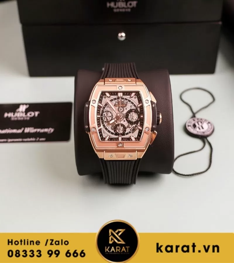Đồng hồ Hublot Spirit Of Big Bang King Gold 42mm black dial