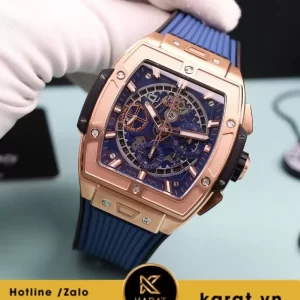 Đồng hồ Hublot Spirit Of Big Bang King Gold 42mm blue dial