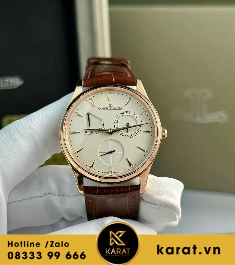 Đồng hồ Jaeger LeCoultre Master Ultra Thin Power Reserve Replica
