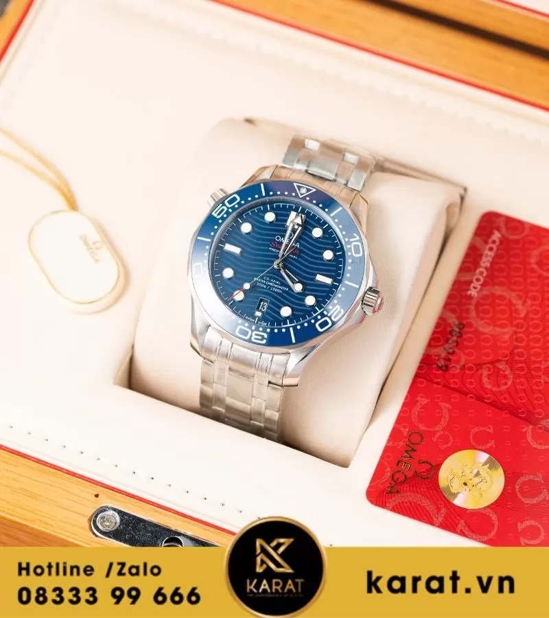 Omega Seamaster Diver 300m Blue dial replica